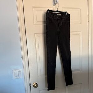 Madewell Women's Black Skinny Jeans